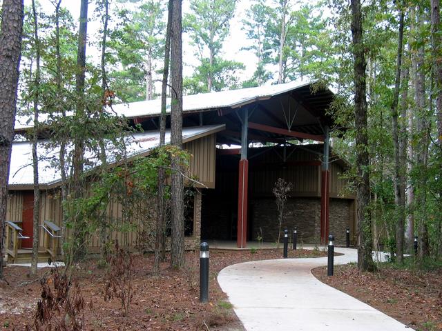 South Toledo Bend State Park's visitor center offers a scenic setting for gatherings, from family reunions to weddings. Photo