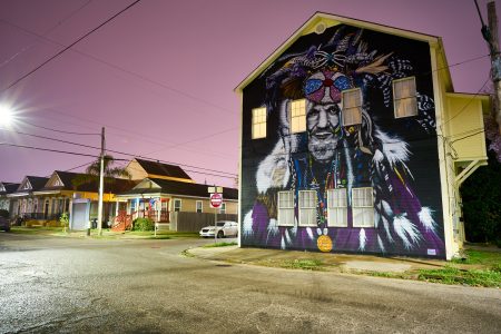 Dr. John mural in 2019. Courtesy of Eli Mergel. Photo by Eli Mergel.