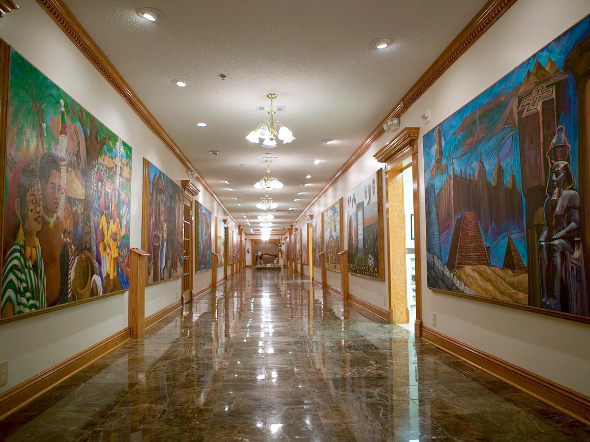 Exhibits at the Tangipahoa African American Heritage Museum