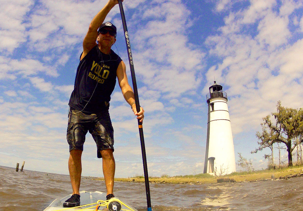 Stand Up Paddleboarding on the Northshore of Louisiana