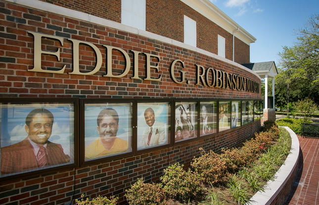 Eddie G Robinson Museum Wall of Greats
