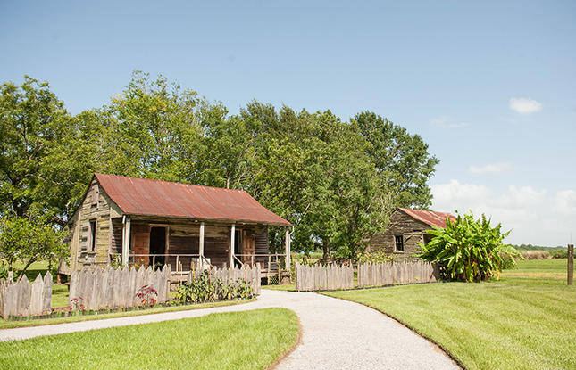 Slave Cabins at Laura Plantation