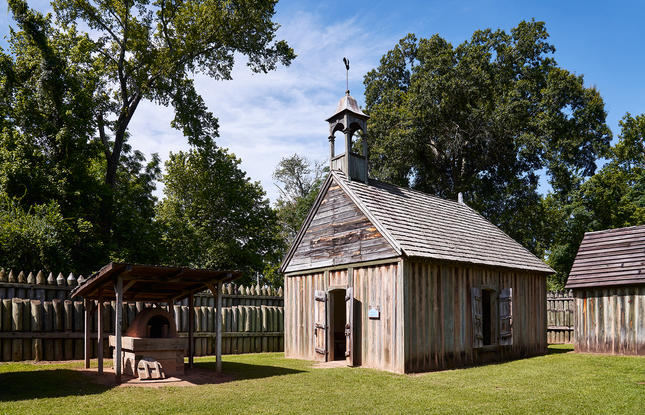 Fort St. Jean Baptiste State Historic Site in Natchitoches