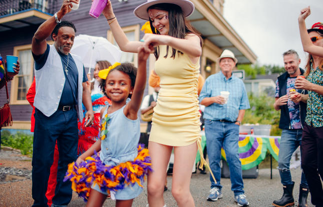 Family Friendly Mardi Gras
