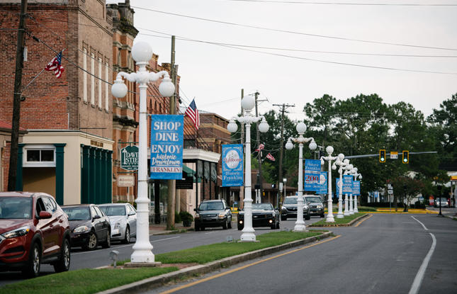 Downtown Franklin, Louisiana