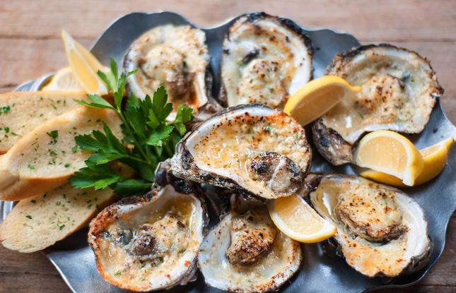 Charbroiled Louisiana Oysters recipe