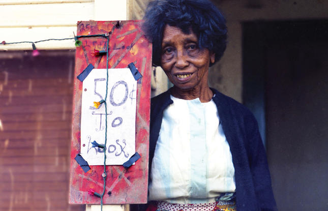 Clementine Hunter famous Louisiana african american painter