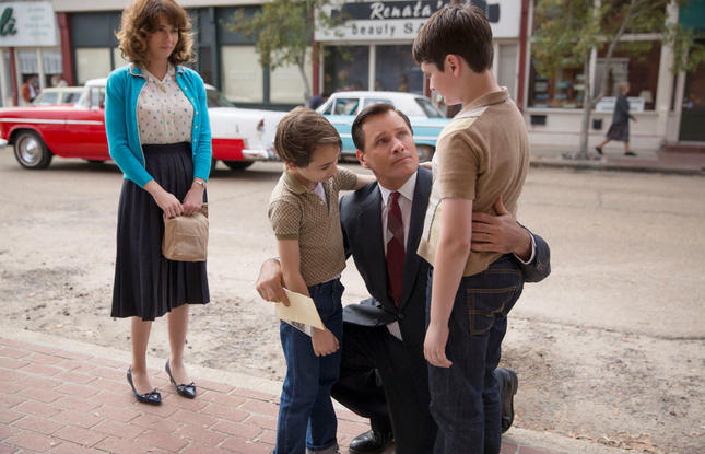 Scene still from Green Book while filming in downtown Hammond Louisiana