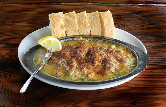 Oysters Weemo by Waterfront Grill in Monroe.