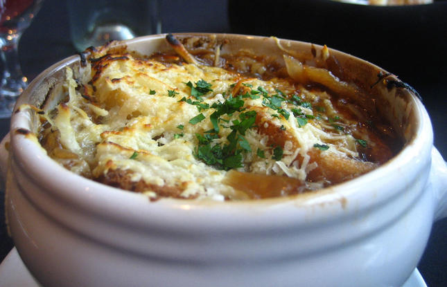 French Onion Soup from Cafe Degas