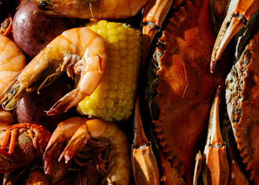 Boiled Seafood from Randol's