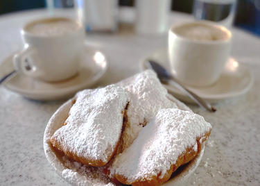 Cafe Du Monde, near the French Market, offers delightful beignets.
