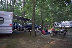 RV Camping at Chemin-A-Haut SP.