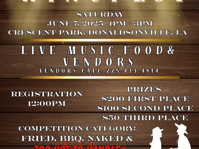 Donaldsonville's Annual Wing Fest