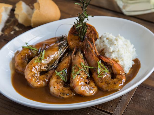 BBQ Shrimp and Grits