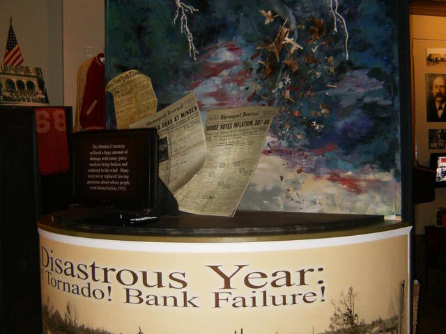 1933 in Minden was the worst year in the town's history.