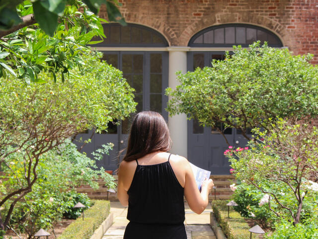 Courtyard at Hermann-Grima House