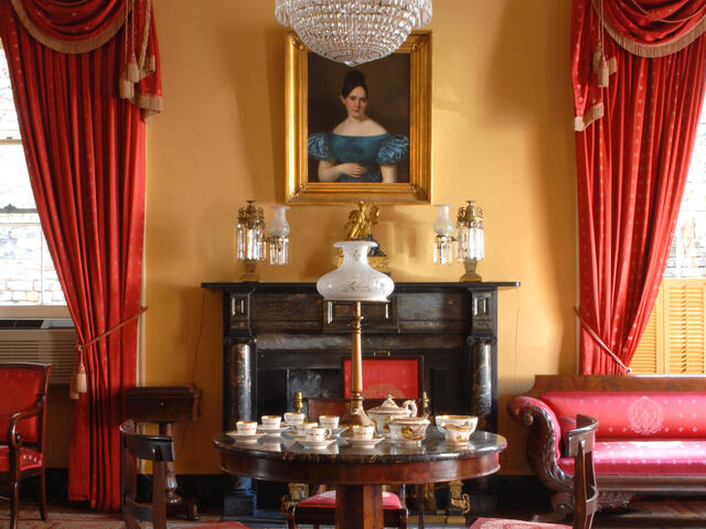 Parlor at the Hermann-Grima House