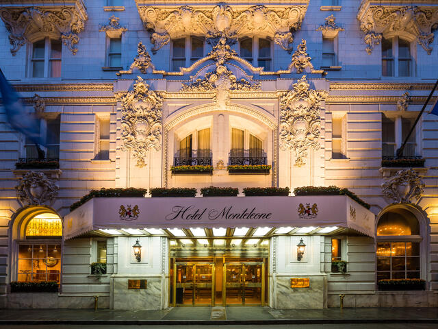 Hotel Monteleone Exterior_Night Photo