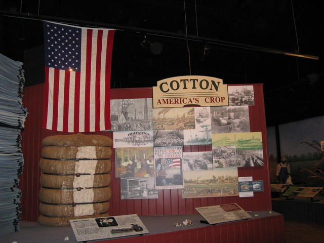 American Cotton History exhibit