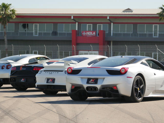 Xtreme Xperience fleet at NOLA Motorsports Park Photo