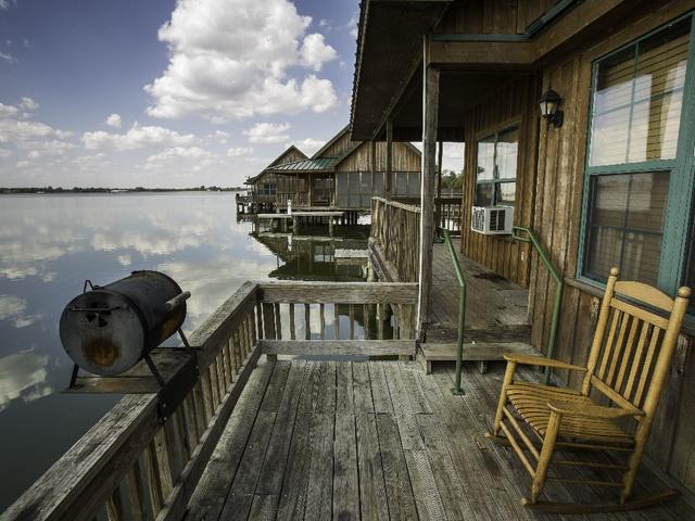 Relax in waterfront cabins at Poverty Point Reservoir State Park Photo 3