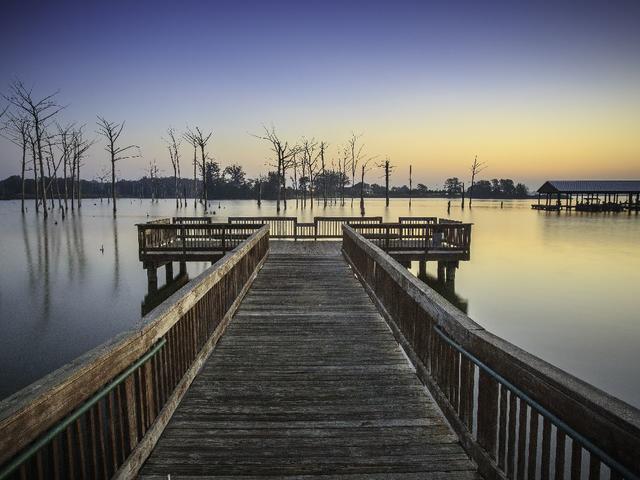 Poverty Point Reservoir State Park fishing Pier Photo