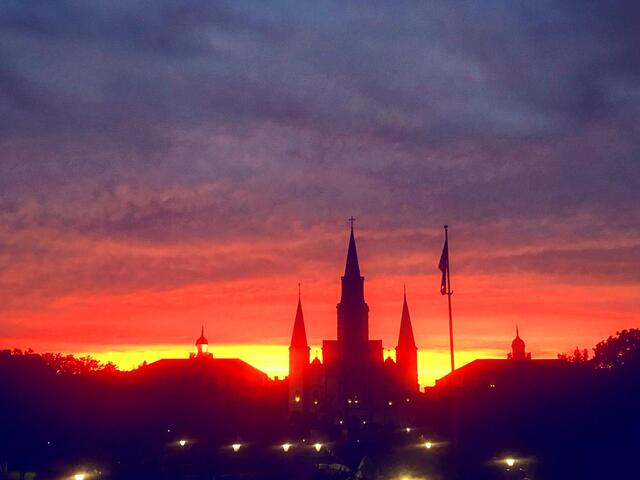 French Quarter sunset