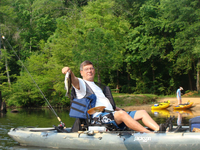 KAYAKING AND FISHING ON LAKE DARBONNE