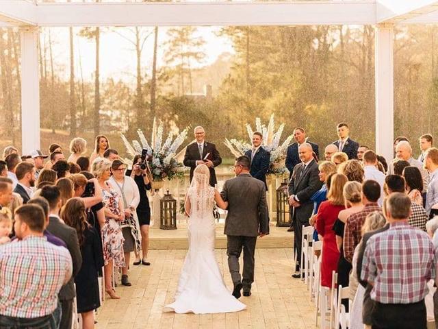Beautiful Wedding Ceremony on the Deck