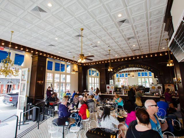 Plenty of indoor seating and some outdoor seating