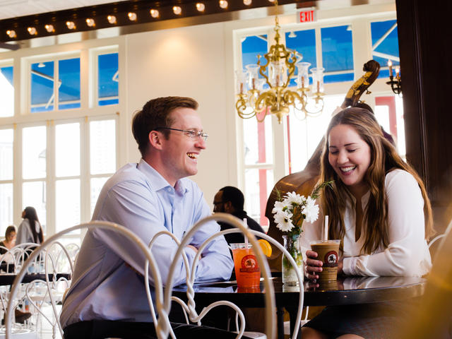 after work or after a day of sightseeing