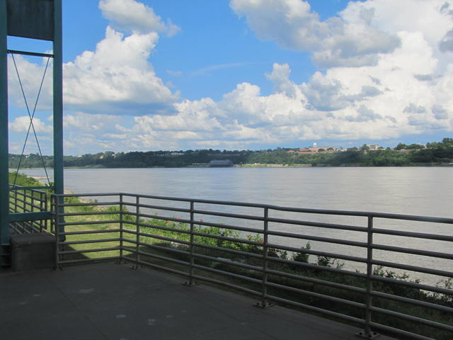 View from the riverfront