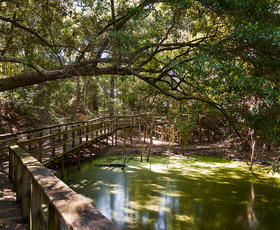 Boardwalk at Forts Randolph &amp; Buhlow State Historic Site