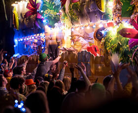 Bacchus Parade in New Orleans