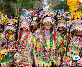 Courir de Mardi Gras in Eunice
