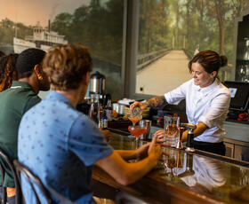 Cypress Bar at the Southern Hotel in Covington.