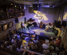 Ellis Marsalis playing at the Snug Harbor