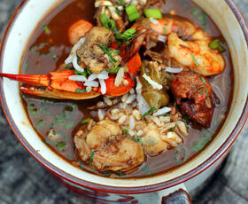 Seafood gumbo
