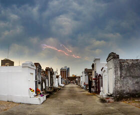 St. Louis Cemetery No. 1 in New Orleans is haunted
