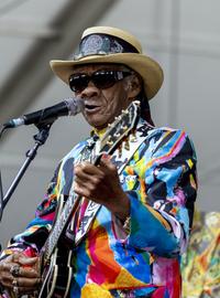 Little Freddie King, Blues Musician Performing at Jazzfest