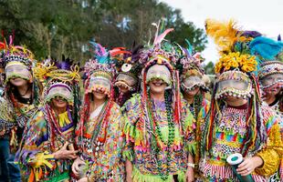 Courir de Mardi Gras in Louisiana