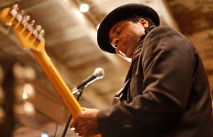 Chris Thomas King at the Dew Drop Jazz and Social Hall, Louisiana