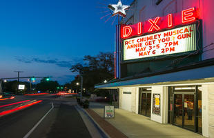 Historic Dixie Theatre in Ruston