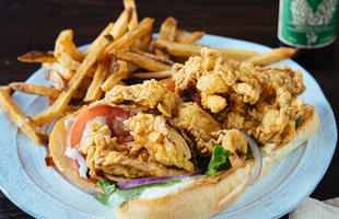 Oyster PoBoy in Lafayette Louisiana
